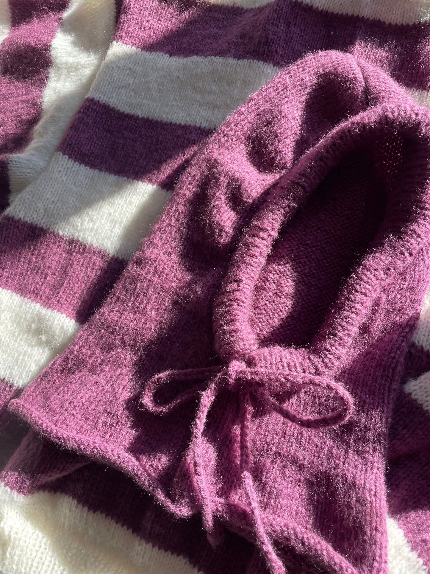 Cagoule en mohair