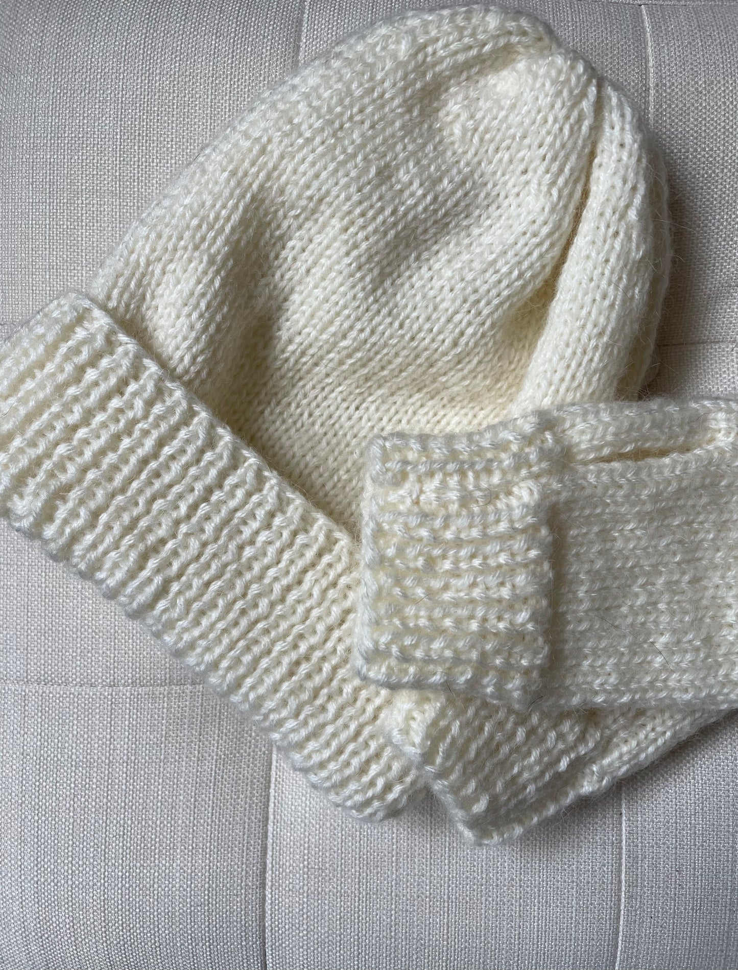 Bonnet en mohair